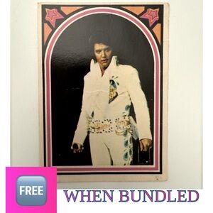 🆓 FREE When Bundled 1978 Boxcar Enterprises Elvis Presley Card-Elvis Fact #24